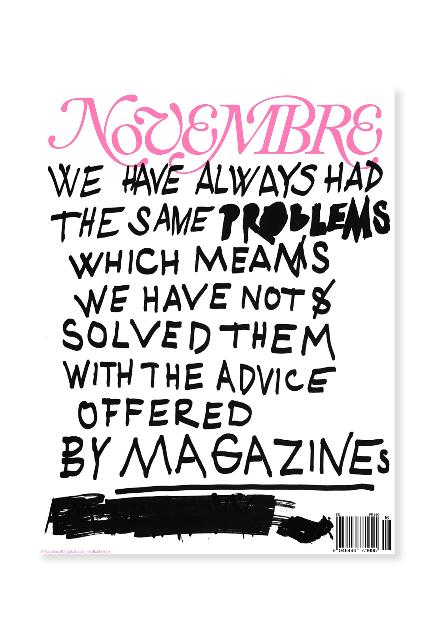 Novembre Magazine, Issue 16