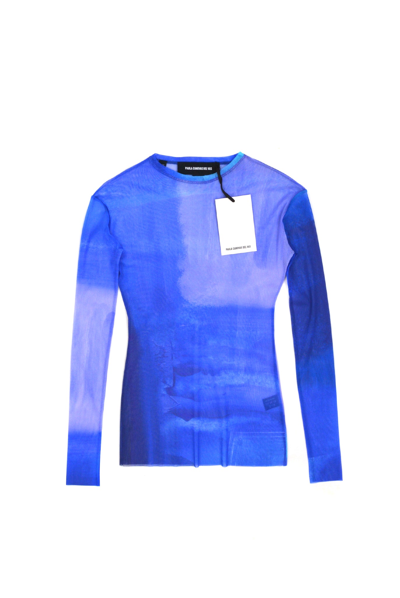 Paula Canovas del Vas Mesh Top, Cobalt