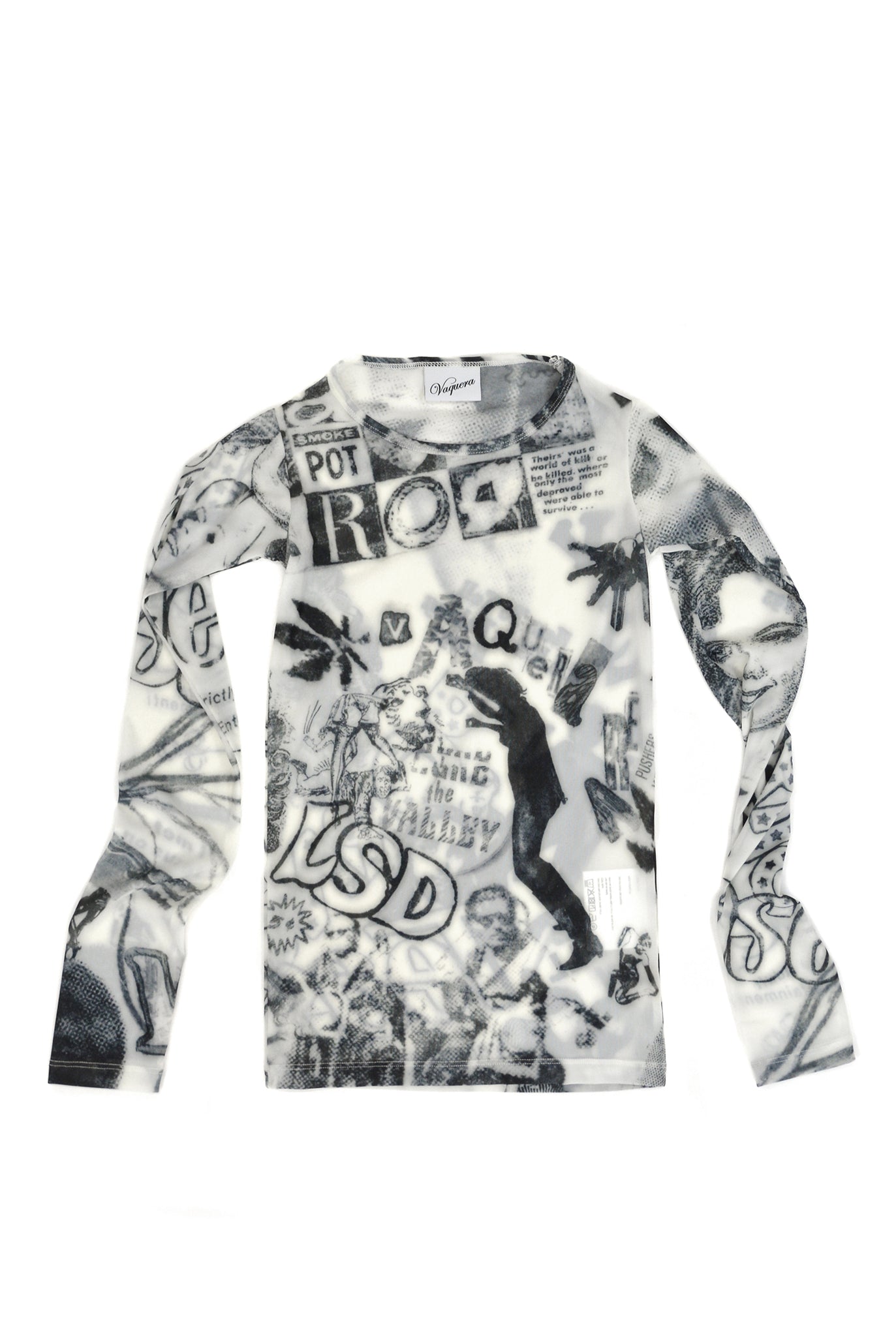 Vaquera Hollywood Lowbrow L/S Top