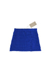 Eckhaus Latta Bubble Mini Skirt, Cobalt