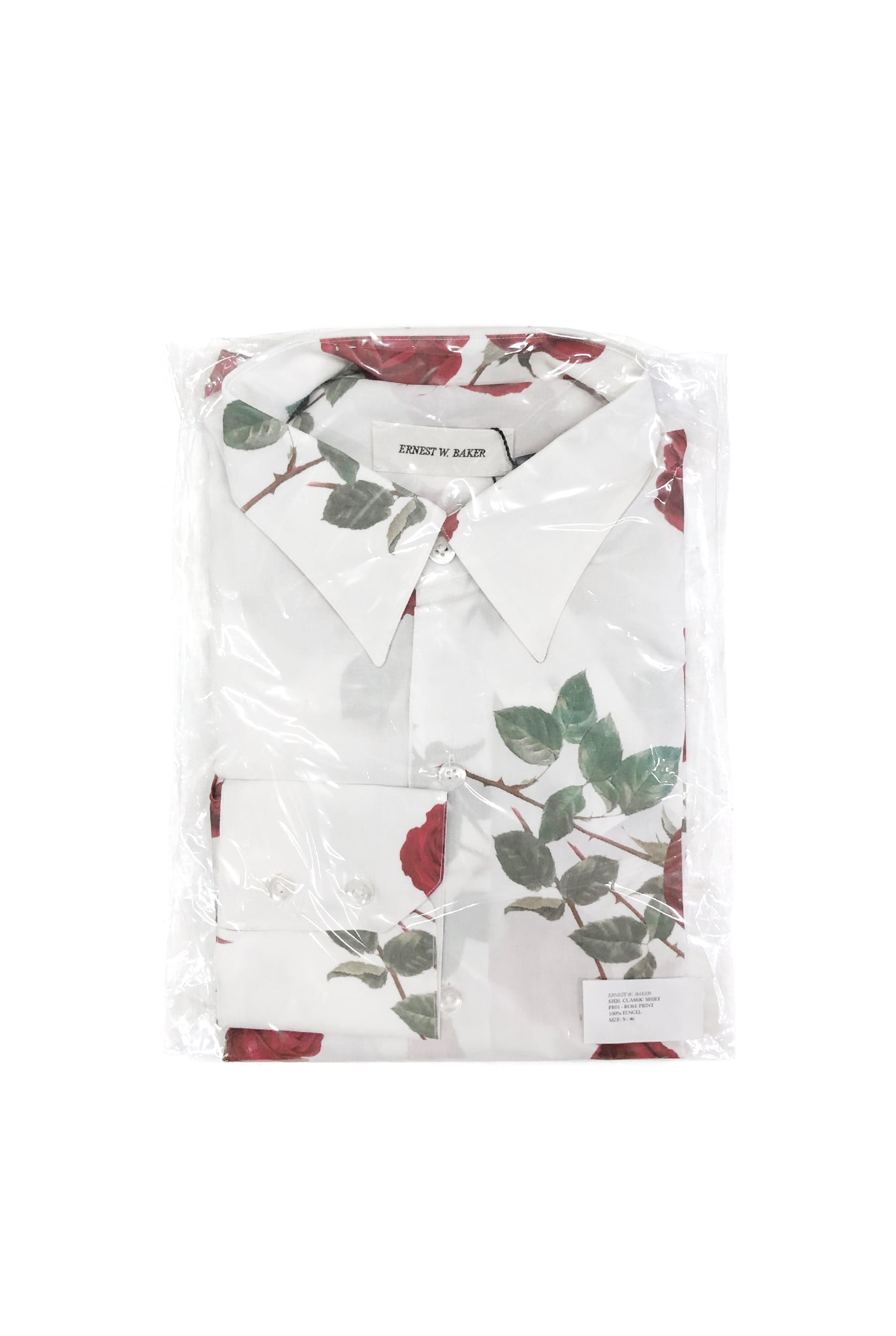 Ernest W. Baker Classic Shirt, Red Rose