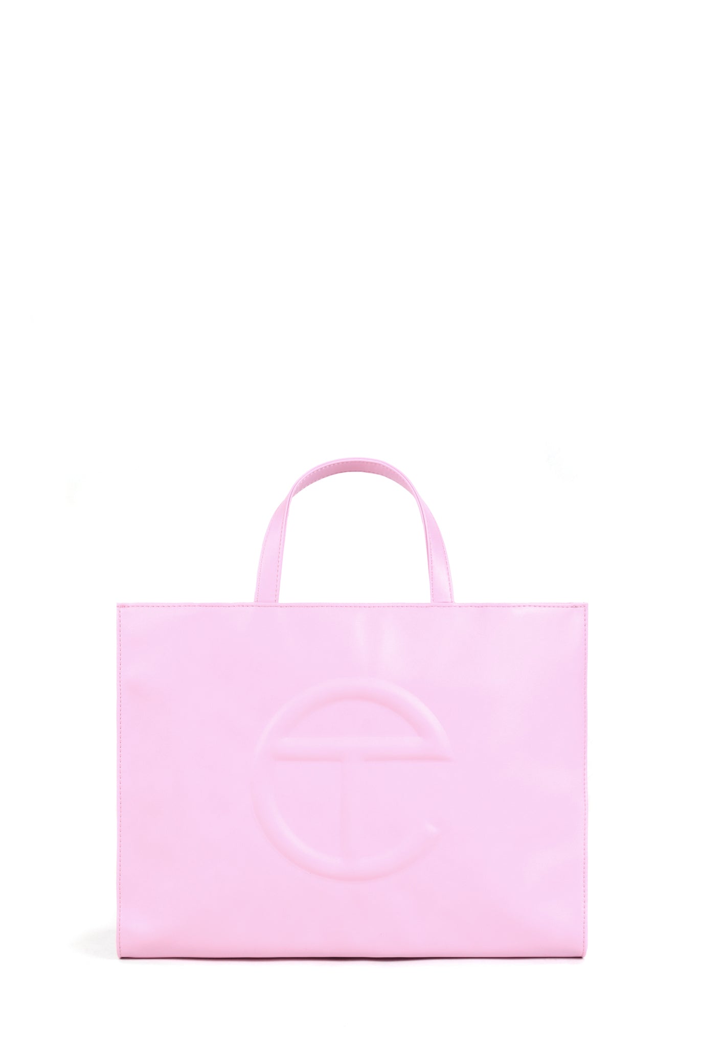 Medium bubblegum best sale pink shopping bag