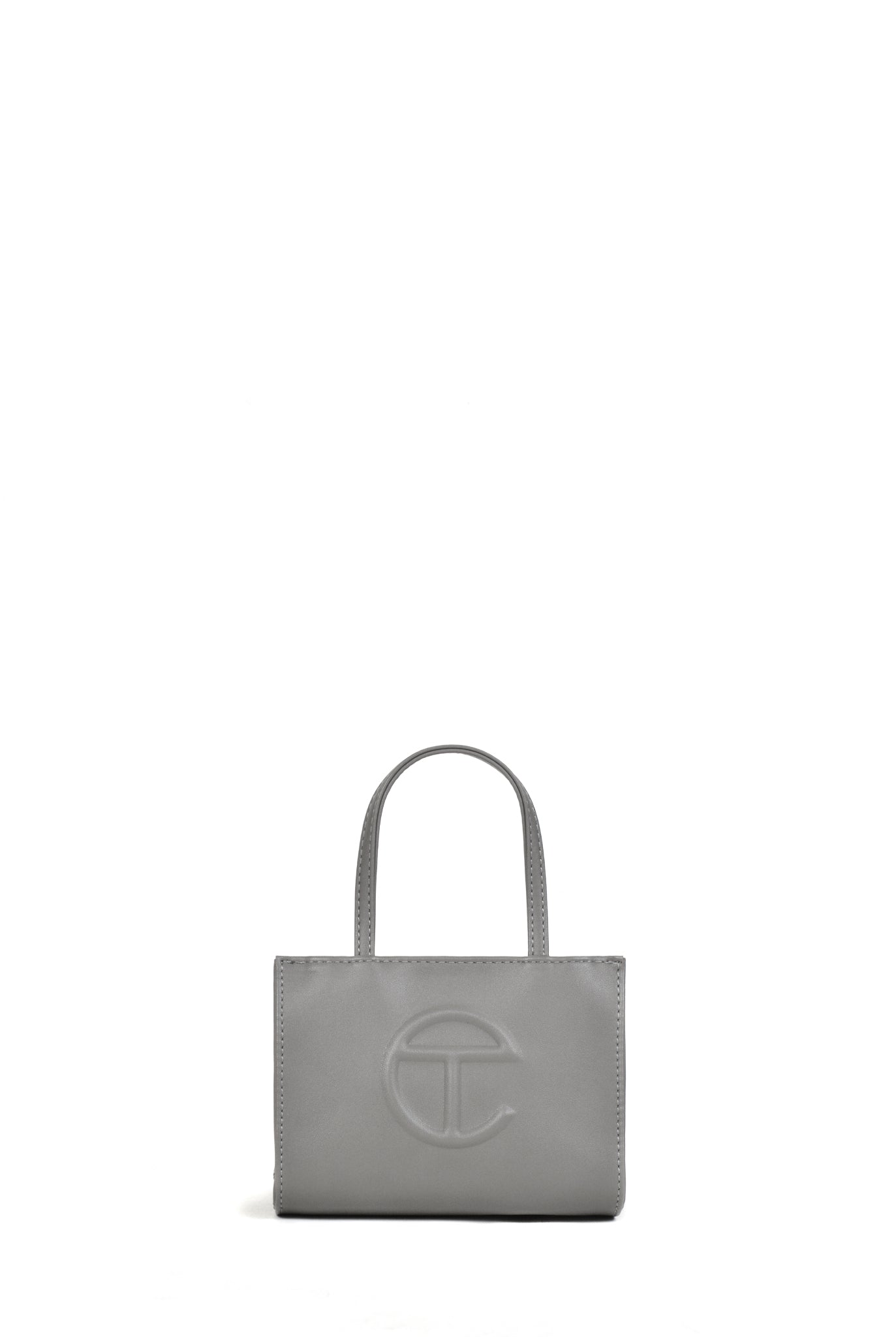 Telfar Small Shopping Bag, Grey – SOOP SOOP