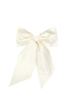 Vaquera Giant Hair Bow, Ivory